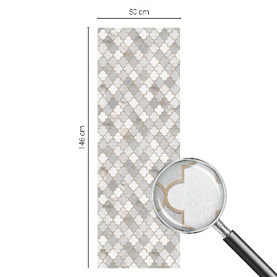 Anti inkijk raamfolie Geometrische mozaïek