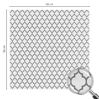 Zelfklevende raamfolie glas in lood Geometrisch patroon