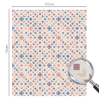 Zelfklevende anti inkijk folie glas in lood Kleurrijke patronen