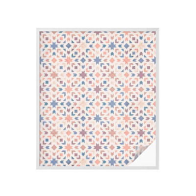 Zelfklevende anti inkijk folie glas in lood Kleurrijke patronen