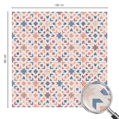 Zelfklevende anti inkijk folie glas in lood Kleurrijke patronen