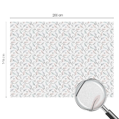 Zonwerende raamfolie Plantenbladeren