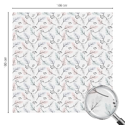 Zonwerende raamfolie Plantenbladeren