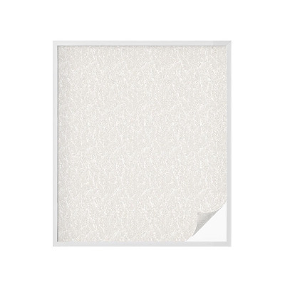 Zelfklevende raamfolie glas in lood Plant elegantie