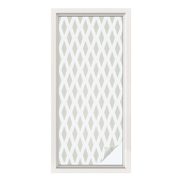 Zonwerende raamfolie Ruitpatroon