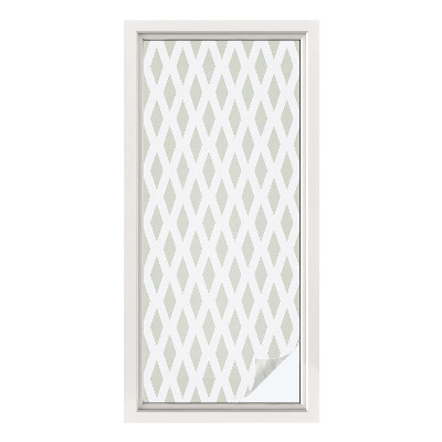 Zonwerende raamfolie Ruitpatroon