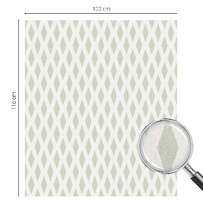 Zonwerende raamfolie Ruitpatroon