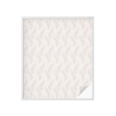 Zelfklevende anti inkijk folie glas in lood Elegante bladeren