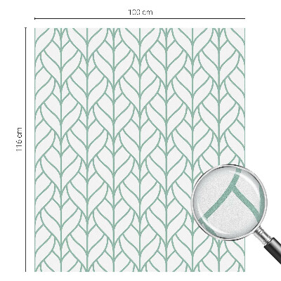 Anti inkijk raamfolie Plantsymmetrie