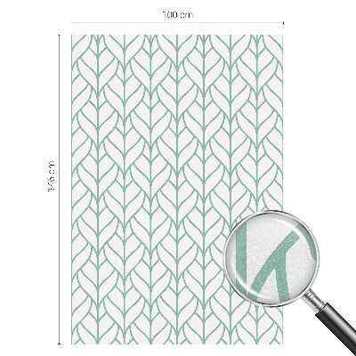 Anti inkijk raamfolie Plantsymmetrie