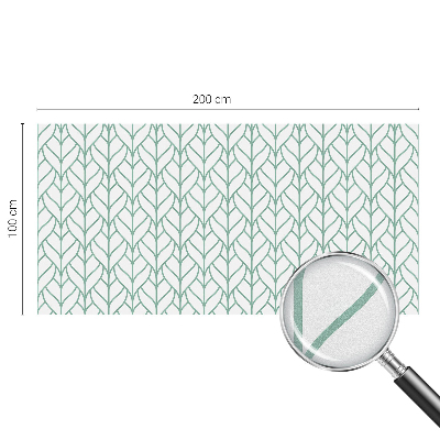 Anti inkijk raamfolie Plantsymmetrie