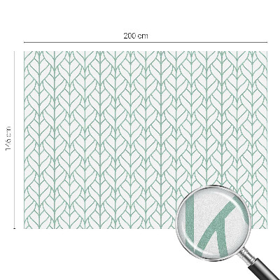 Anti inkijk raamfolie Plantsymmetrie