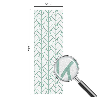 Anti inkijk raamfolie Plantsymmetrie