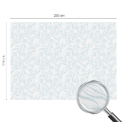 Anti inkijk raamfolie Etherische bladeren