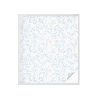 Anti inkijk raamfolie Etherische bladeren