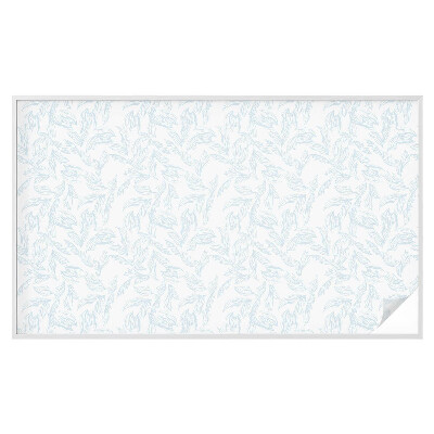 Anti inkijk raamfolie Etherische bladeren