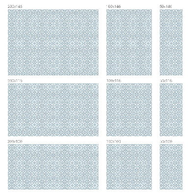 Zonwerende raamfolie glas in lood Blauwe ornamenten