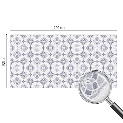 Zelfklevende raamfolie glas in lood Bloemenruiten