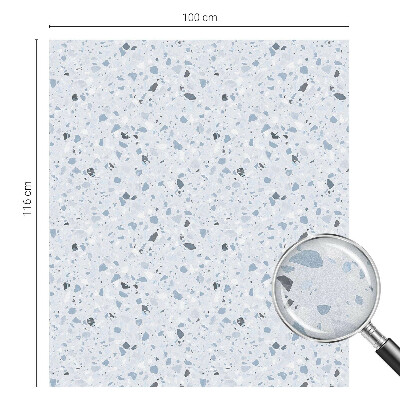 Zelfklevende anti inkijk folie glas in lood Moderne mozaïek