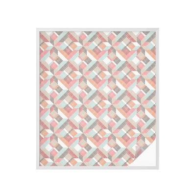 Zelfklevende raamfolie glas in lood Geometrische ruiten