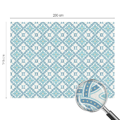 Zelfklevende anti inkijk folie glas in lood Klassieke symmetrie