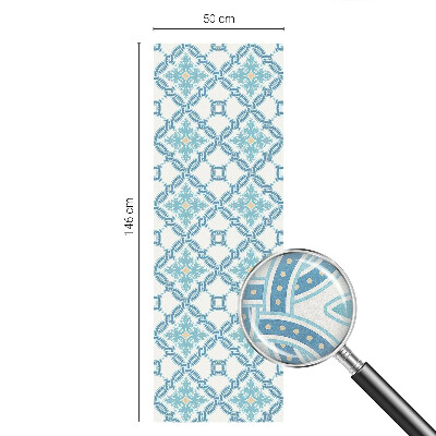 Zelfklevende anti inkijk folie glas in lood Klassieke symmetrie