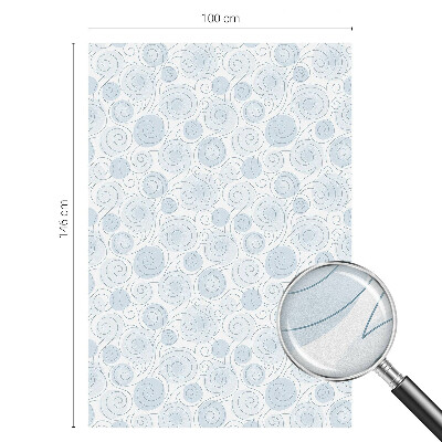 Anti inkijk raamfolie Spiraalpatronen