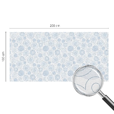 Anti inkijk raamfolie Spiraalpatronen