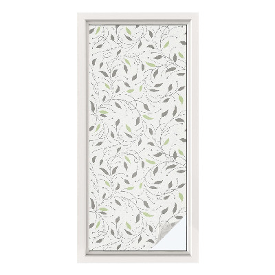 Zonwerende raamfolie Bladeren van scheuten