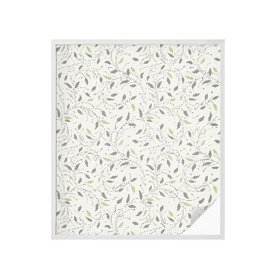 Zonwerende raamfolie Bladeren van scheuten