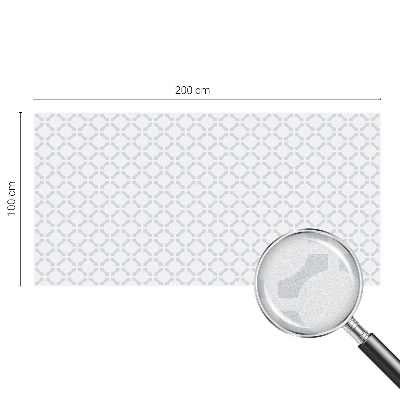 Zelfklevende raamfolie glas in lood Geometrische elegantie