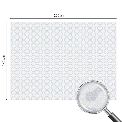 Zelfklevende raamfolie glas in lood Geometrische elegantie