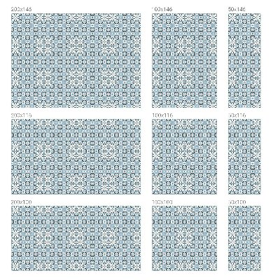 Zonwerende raamfolie glas in lood Geometrische patronen