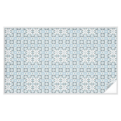 Zonwerende raamfolie glas in lood Geometrische patronen