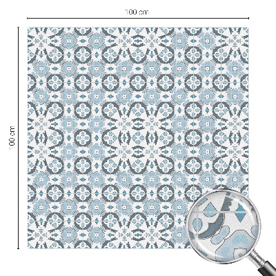 Zonwerende raamfolie glas in lood Geometrische patronen