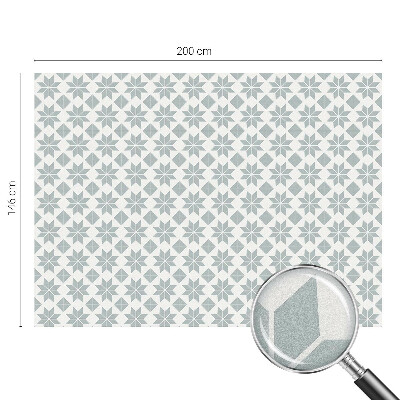 Zonwerende raamfolie Geometrische sterren