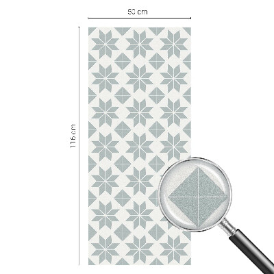 Zonwerende raamfolie Geometrische sterren