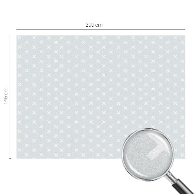 Anti inkijk raamfolie Delicate kruisjes