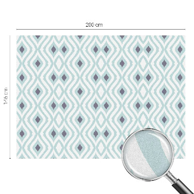 Zelfklevende raamfolie glas in lood Moderne elegantie