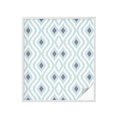 Zelfklevende raamfolie glas in lood Moderne elegantie