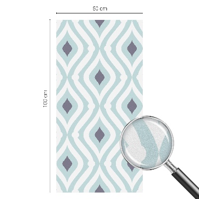 Zelfklevende raamfolie glas in lood Moderne elegantie