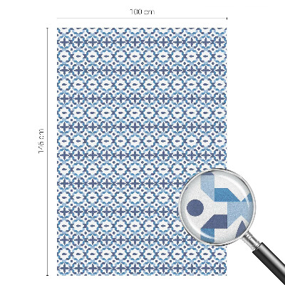 Zonwerende raamfolie glas in lood Harmonieus patroon