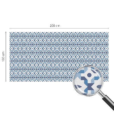 Zonwerende raamfolie glas in lood Harmonieus patroon