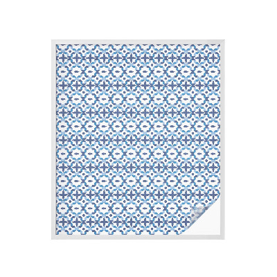 Zonwerende raamfolie glas in lood Harmonieus patroon