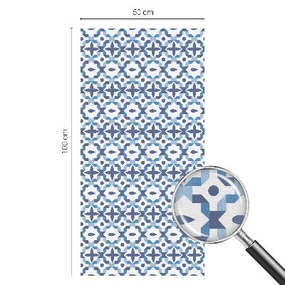 Zonwerende raamfolie glas in lood Harmonieus patroon