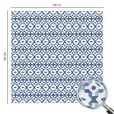 Zonwerende raamfolie glas in lood Harmonieus patroon