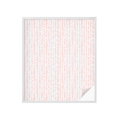 Zelfklevende raamfolie glas in lood Pastel visgraat