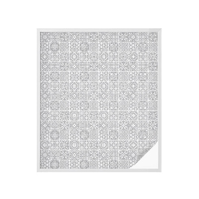 Anti inkijk raamfolie Geometrische elegantie