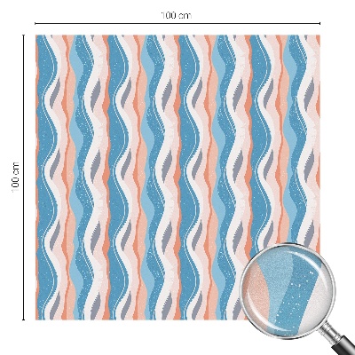 Zonwerende raamfolie Golvend ritme