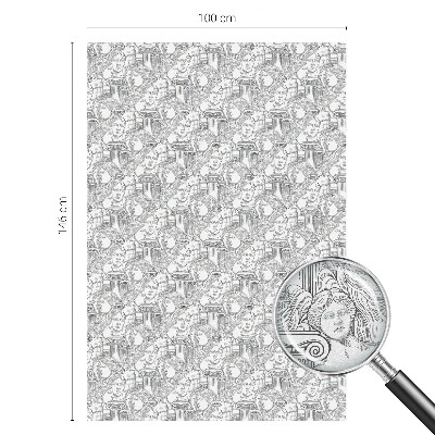 Anti inkijk raamfolie Klassieke portretten